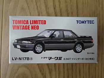 トミカリミテッドヴィンテージネオ トヨタマークII 2.5GTツインターボ LV-N178b トヨタ マークⅡ2.5GTツインターボ（白/銀） | 製品を